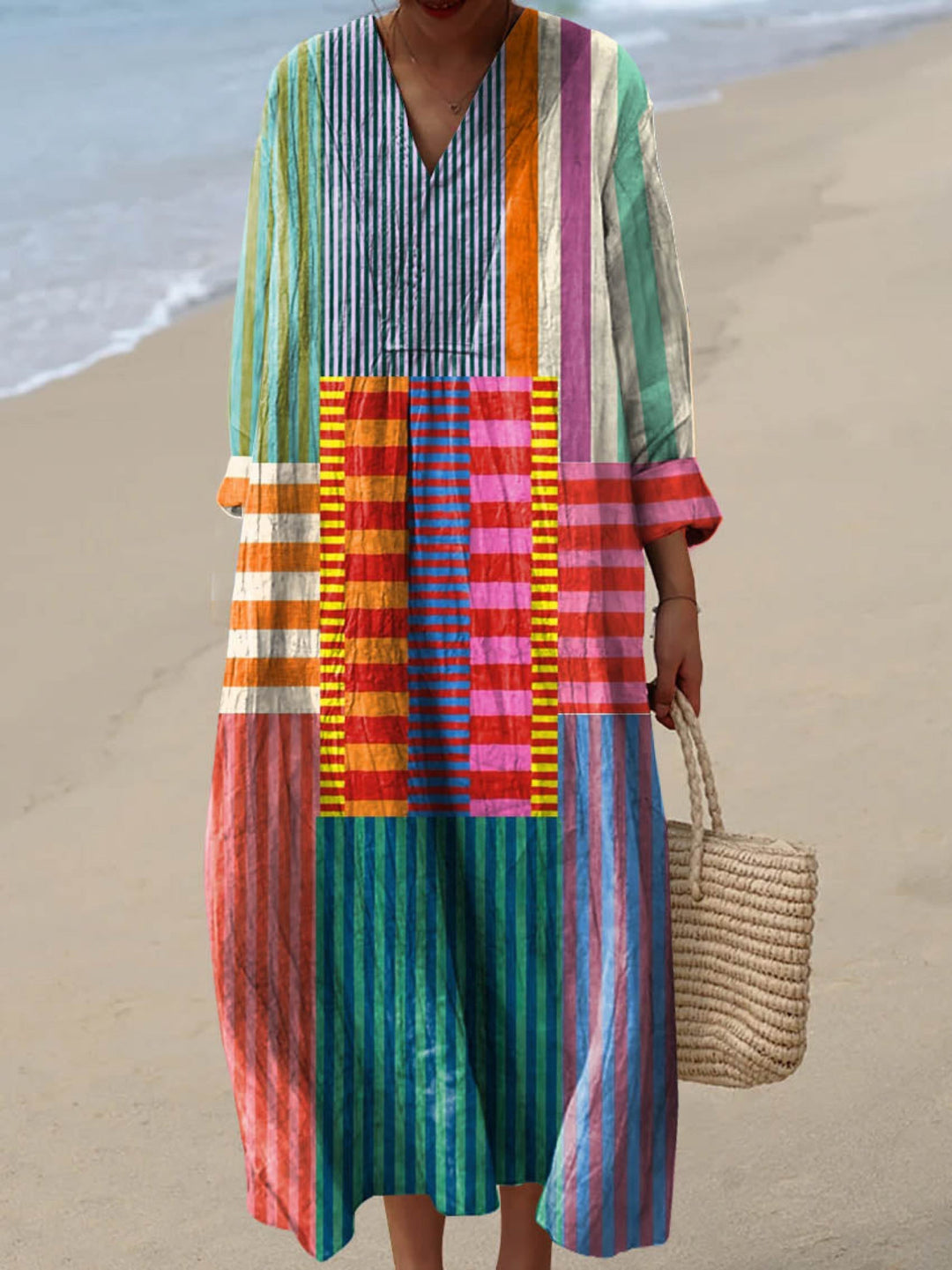 Ingrid | Kjole i vintagefarver - Limited Edition