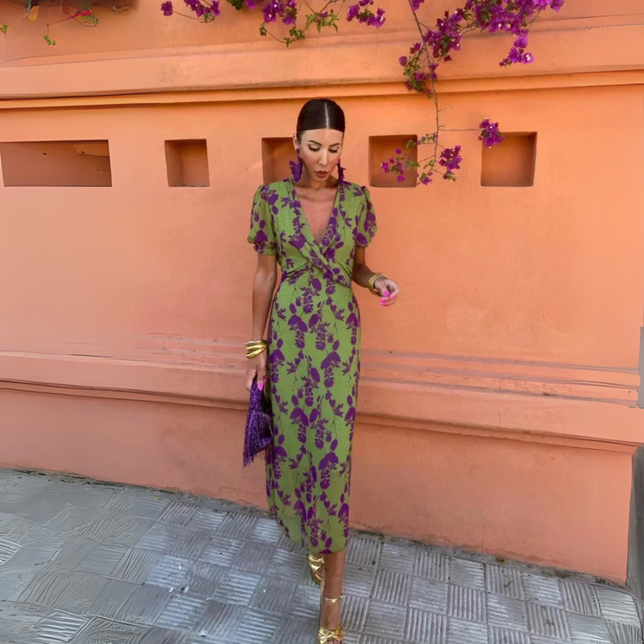 Rilka™ | Chic blomstret kjole til kvinder