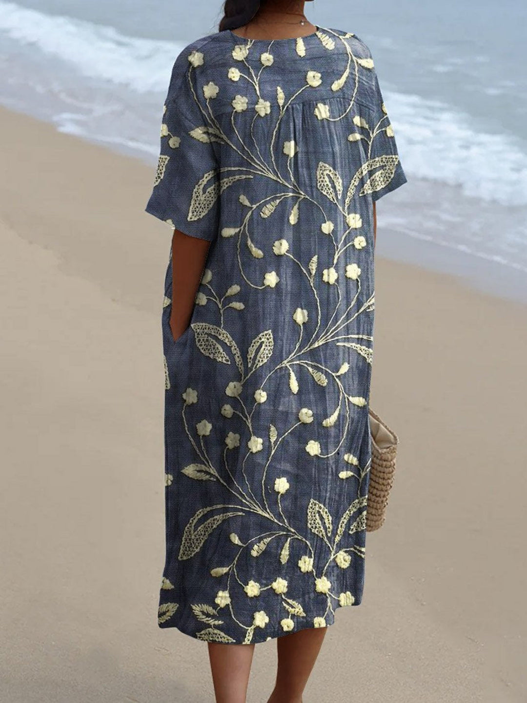 Clara | Vintage blomstret kjole - Limited Edition